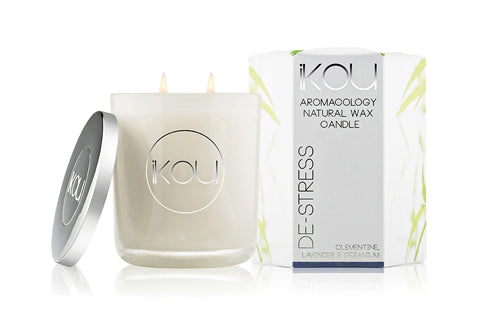 Eco-Luxury Candle Glass De-Stress