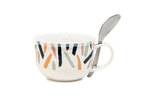 Lunch2Go Soup Mug with Spoon - 520ml - Scribe