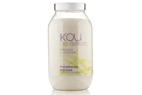 Ikou De-Stress Aromatherapy Bath Soak 850G Bottle