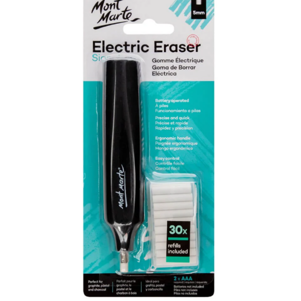 Electric Eraser with 30pce Erasers — HQ HOME QUARTERS CAMDEN