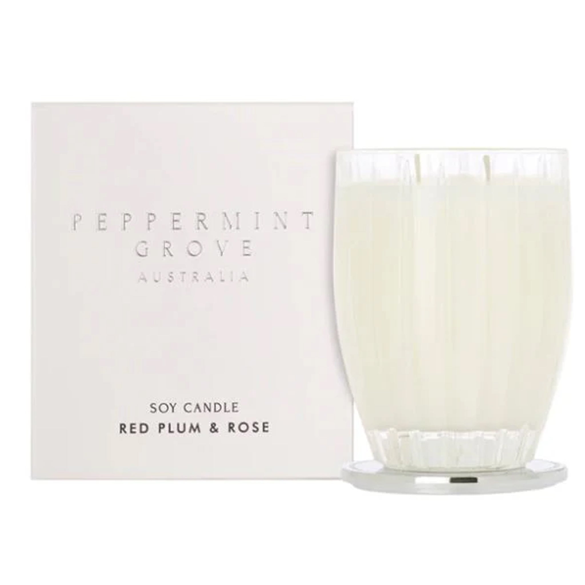 Red Plum & Rose Large Candle 350G