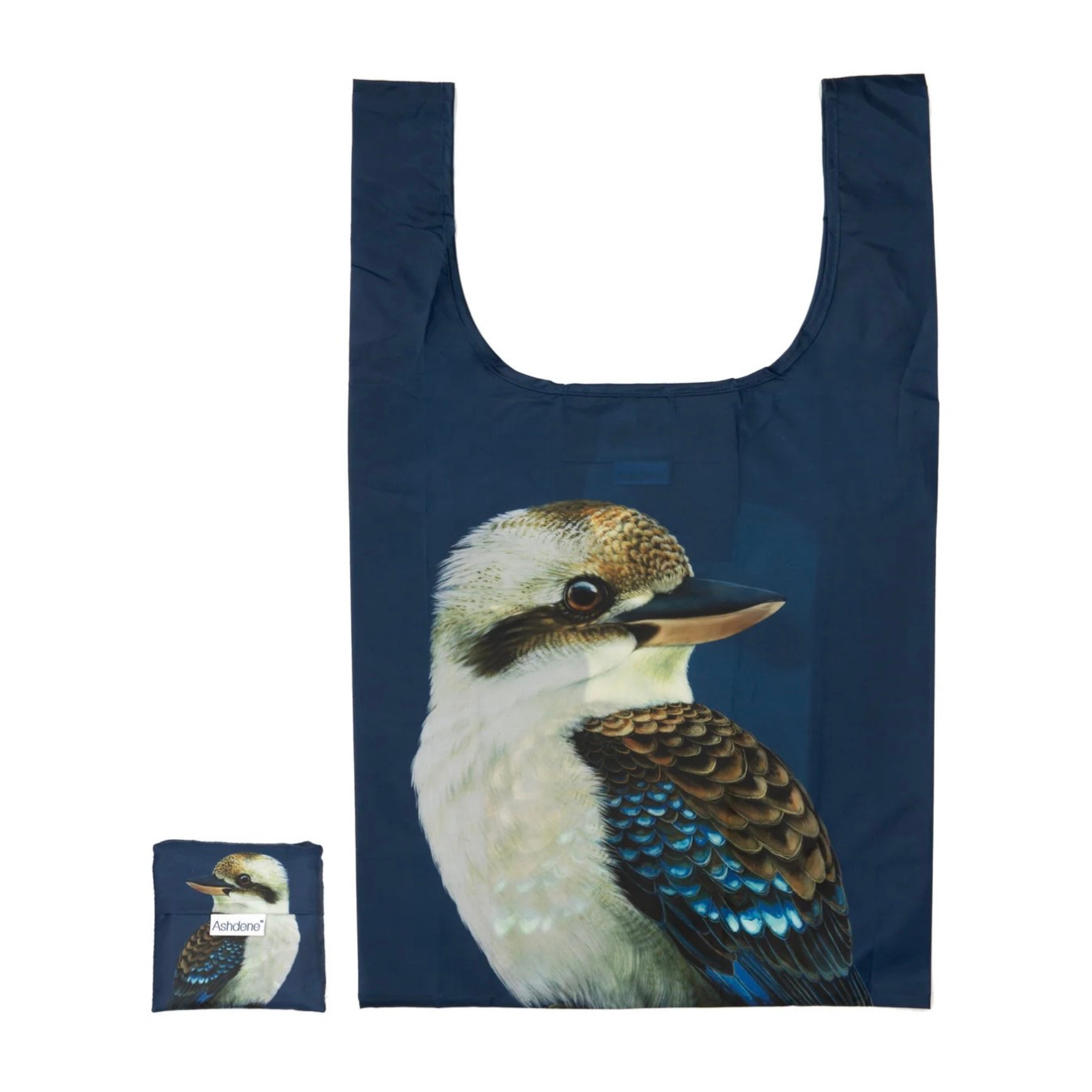 Modern Birds Kookaburra Reusable Tote Bag