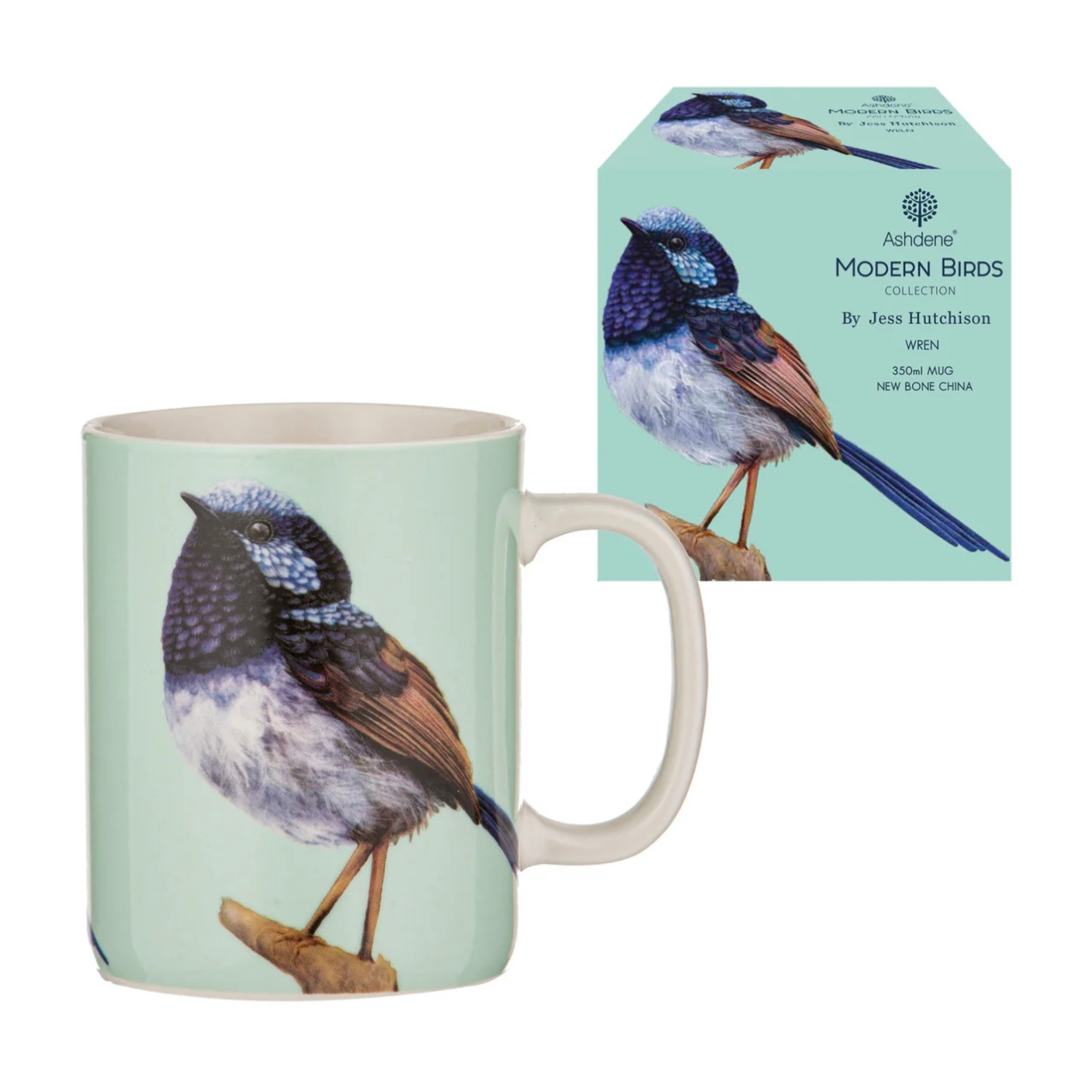 Modern Birds Wren Mug