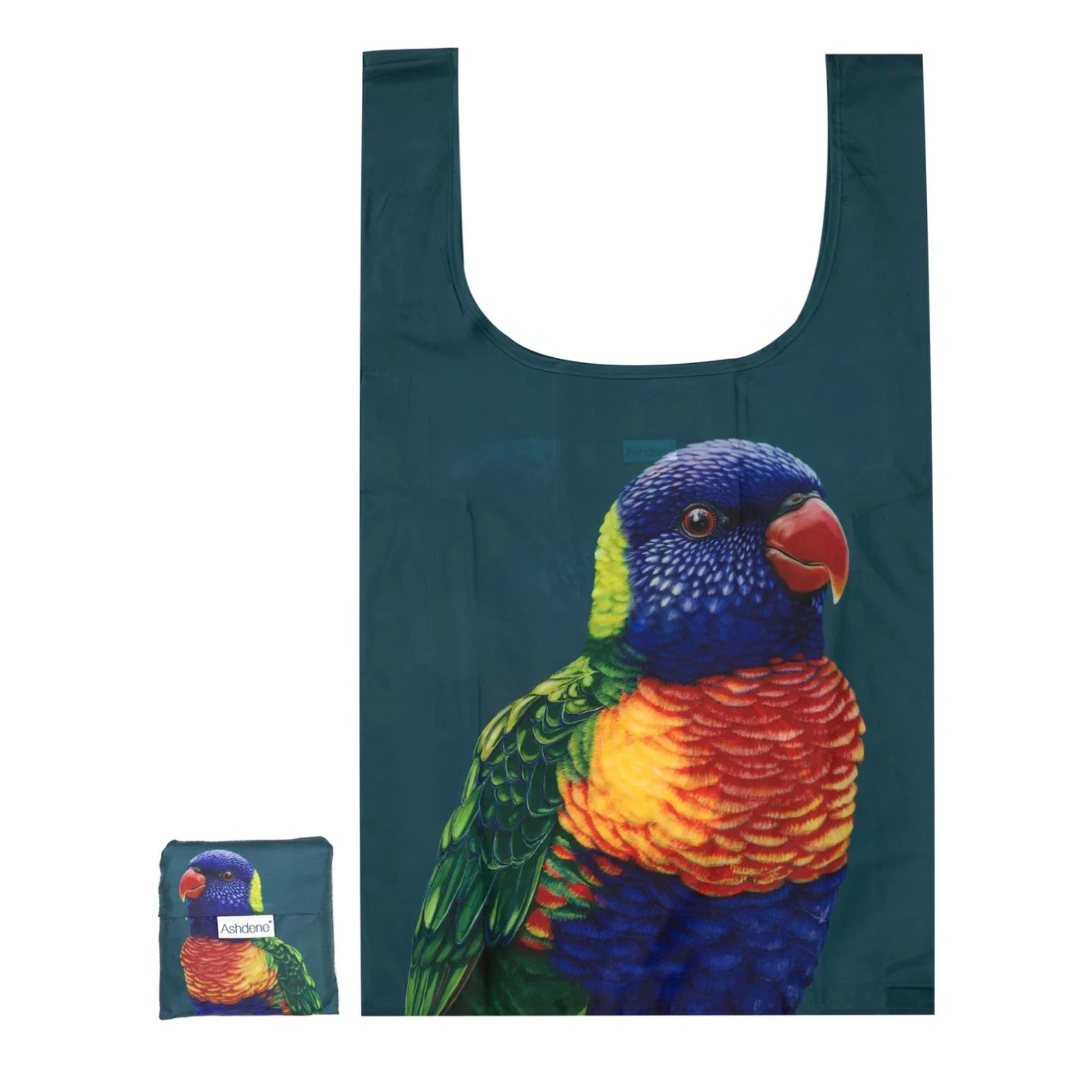 Modern Birds Lorikeet Reusable Tote Bag