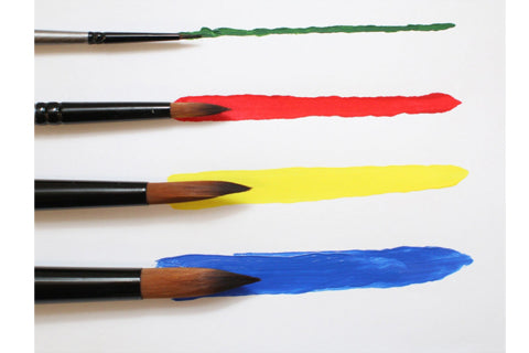 Gallery Series Brush Set Acrylic 4pce