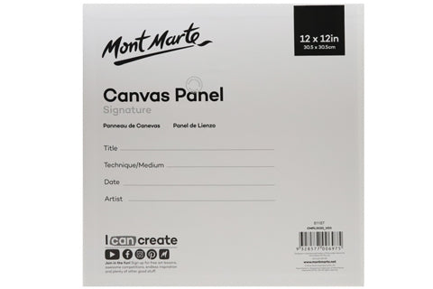 Signature Canvas Panels 2pc 30.5 x 30.5cm (12 x 12in)