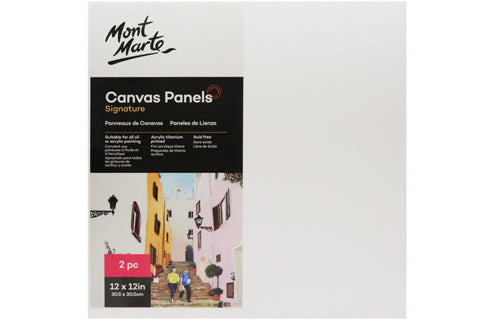 Signature Canvas Panels 2pc 30.5 x 30.5cm (12 x 12in)