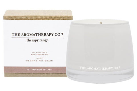 Therapy Candle Soothe - Peony & Petitgrain