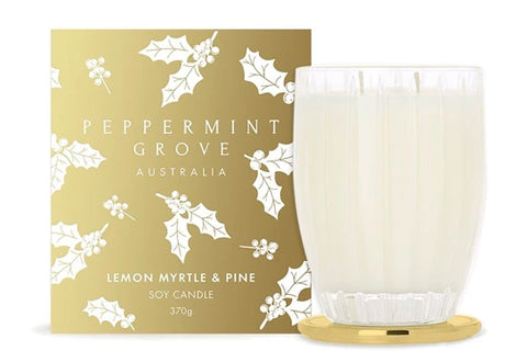 Lemon Myrtle & Pine Soy Candle