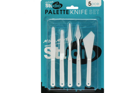 Studio Palette Knife Set 5pce - Plastic