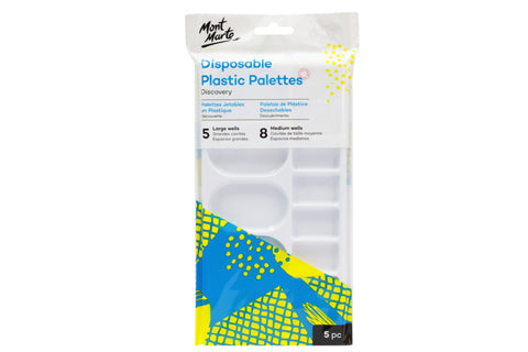 Discovery Disposable Plastic Palettes 5pc