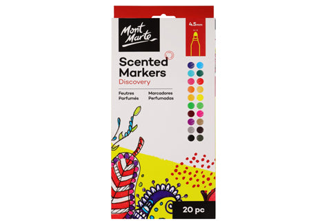 Discovery Scented Markers 4.5mm (0.17in) Tip 20pc