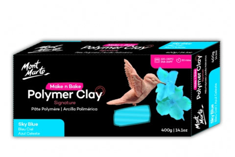 Make n Bake Polymer Clay Signature 400g (14.1oz) - Sky Blue