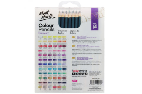 Premium Colour Pencils 72pc
