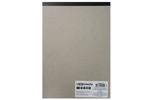 Balk Paper Signature Black Paper Sketch Pad 140gsm A4 25 Sheet — HQ HOME QUARTERS ...