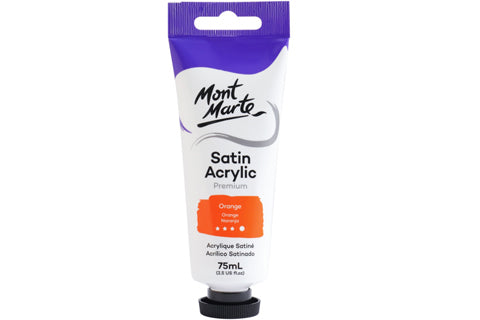 Premium Satin Acrylic Paint 75ml (2.5oz)