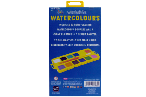 Kids Colour Watercolour Block Set 14pce