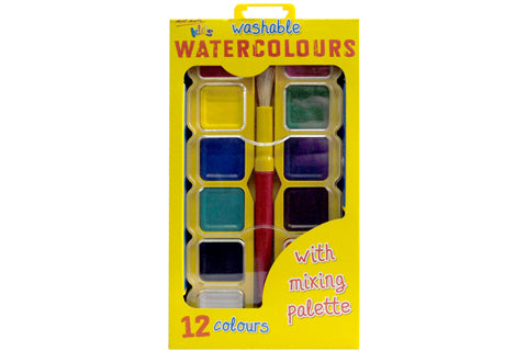 Kids Colour Watercolour Block Set 14pce