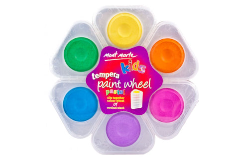 Kids Tempera Paint Wheel Pastel