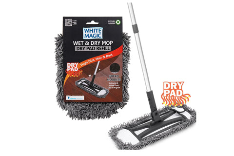 Wet and Dry Mop (Dry Pad Refill)